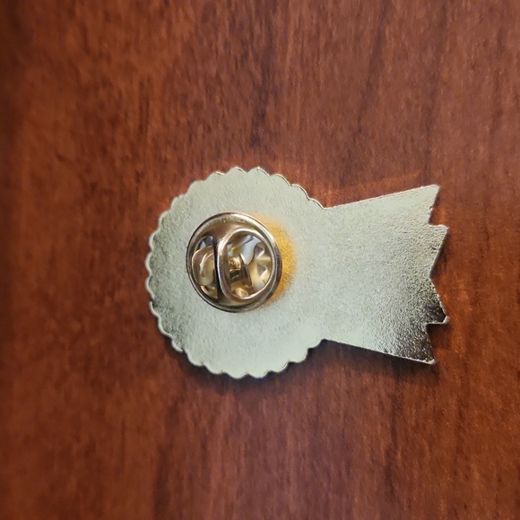 I Only Cried A Little Ribbon Lapel Pin - Picture 2 of 2